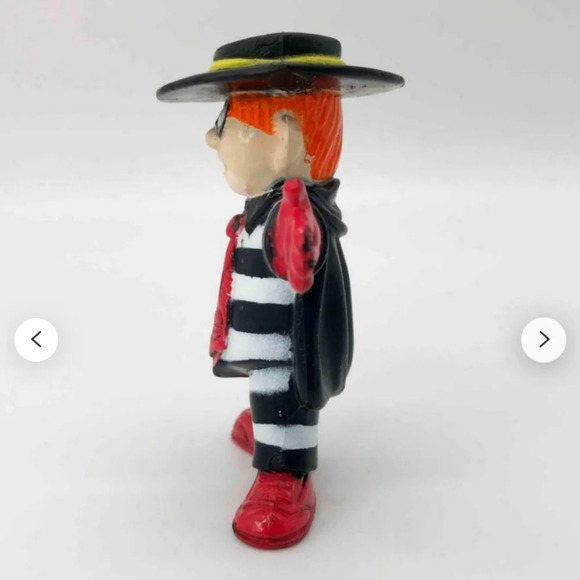 Vintage McDonald's 2.75" HAMBURGLAR PVC Toy Figure 1995 Happy Meal Burger Thief - Picture 4 of 10